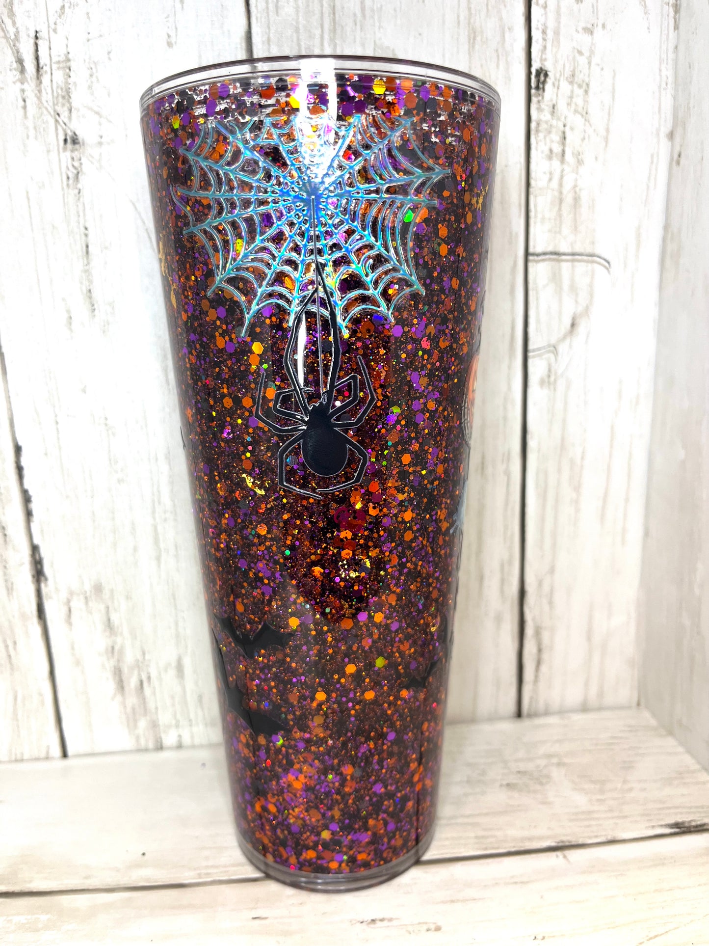 RTS {Tis the Season Skeleton} 24oz Snow Globe