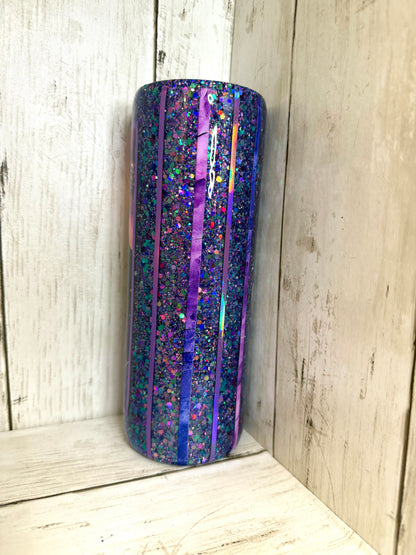 RTS {Floral You are Brave} 20oz Tumbler