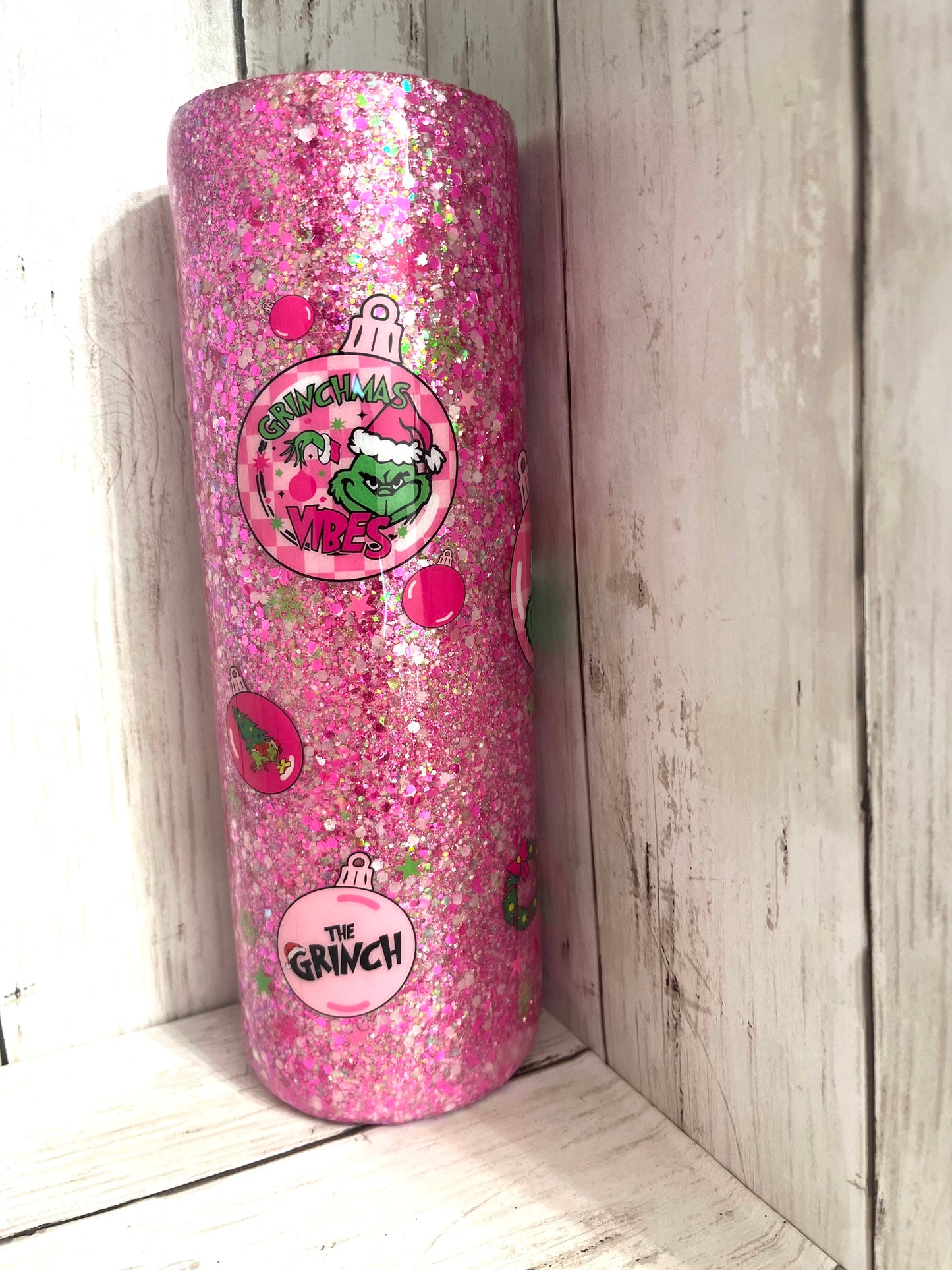 RTS {Green Guy Vibes} 30oz Tumbler